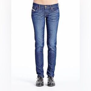 DIESEL Vintage Y2K Getlegg 8880J Wash Distressed Stretch Slim Skinny Jeans Sz 27